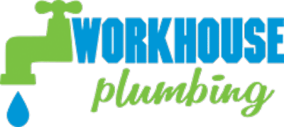 work house plumbing logo
