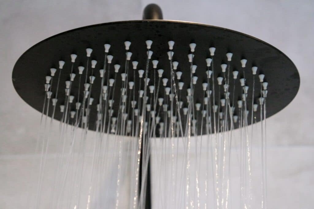 water pressure in shower